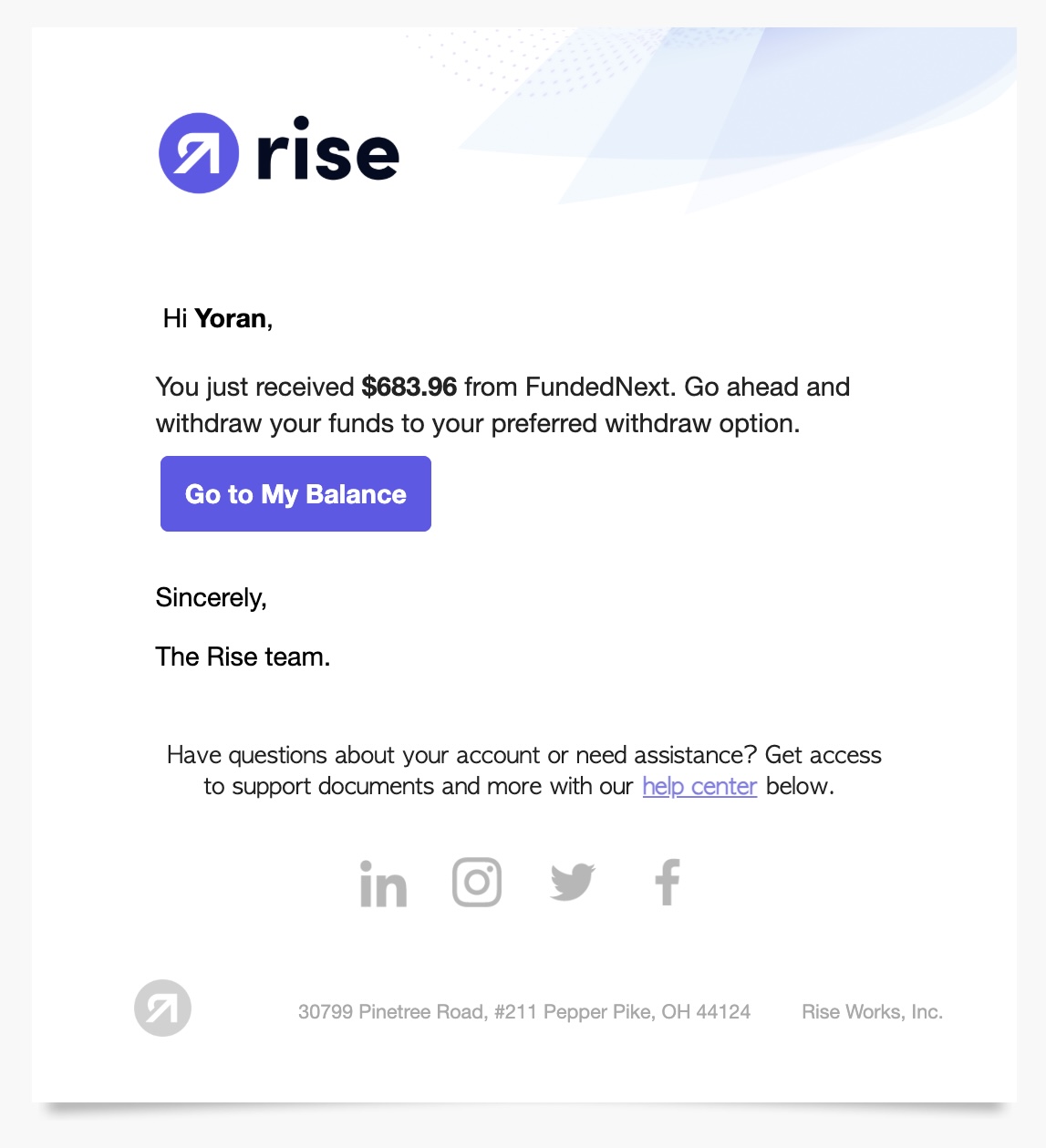 Verified prop firm payout proof 11